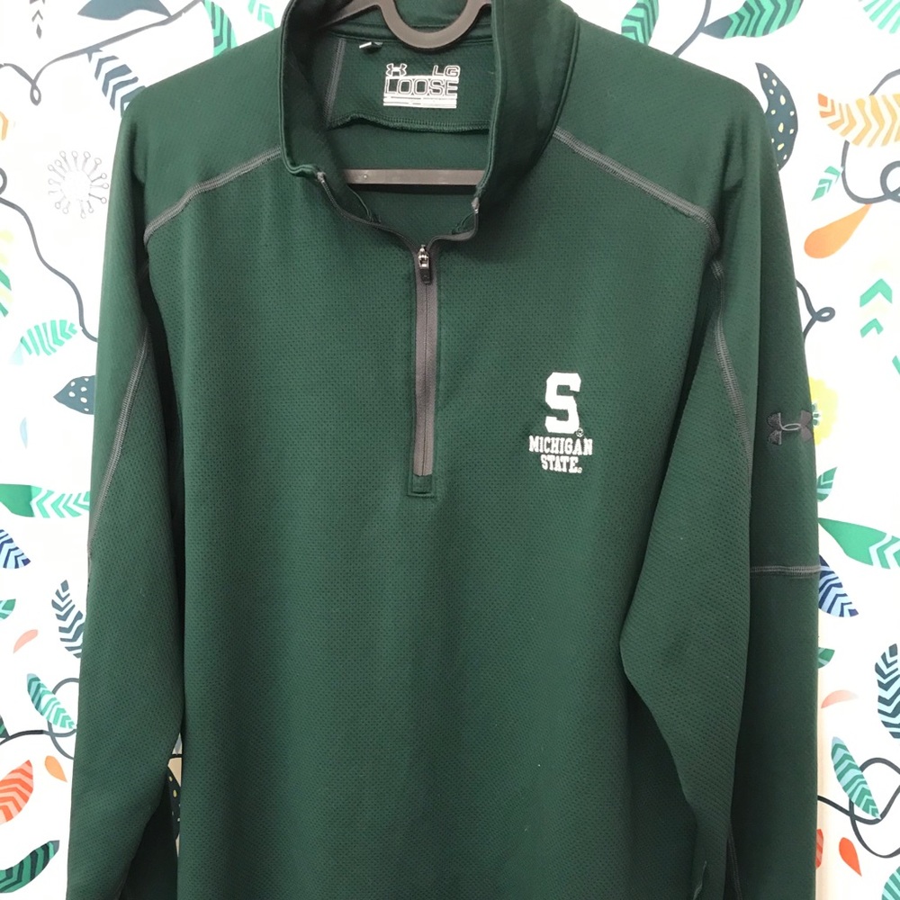 Michigan State Under Armour 1/4 Zip